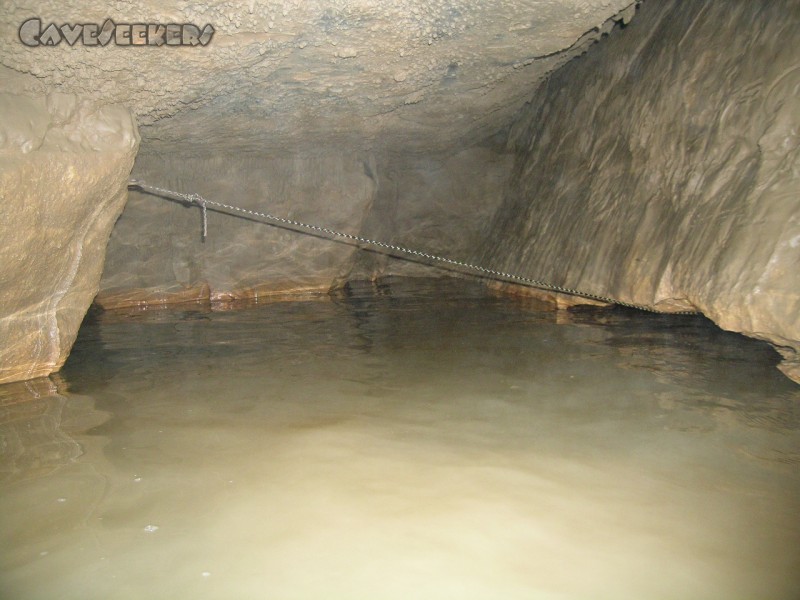 Falkensteiner Höhle: Letzte Ölung. D.h. dritter Siphon.