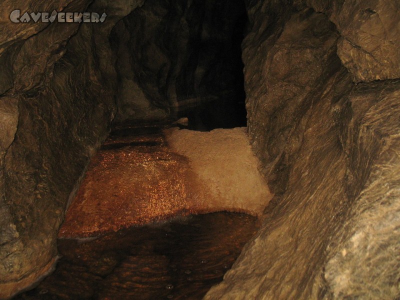 Angerlloch: Schönster Teil des Normalweges