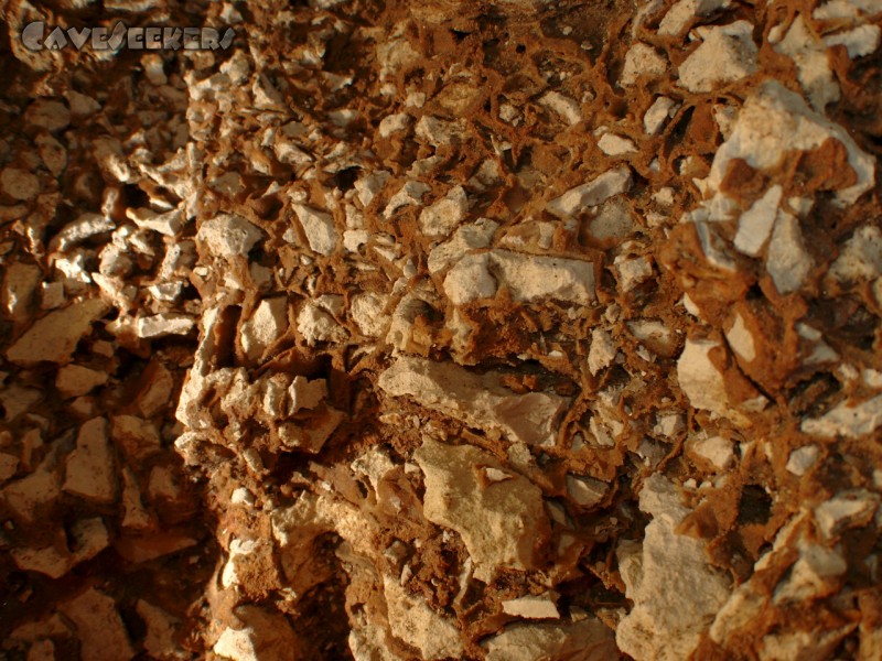 Aven de la Plaine des Gras: Toblerone?