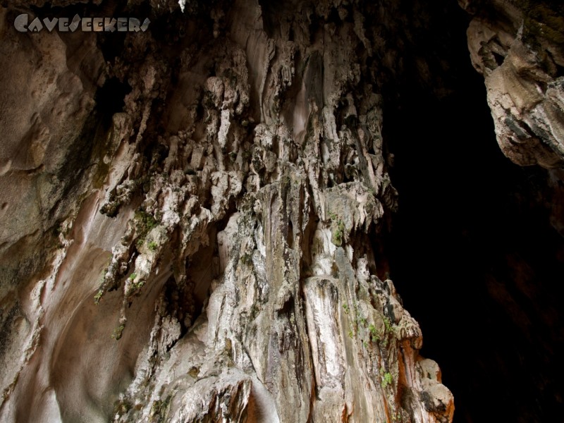 Batu Caves: Decke des Eingangsbereiches.