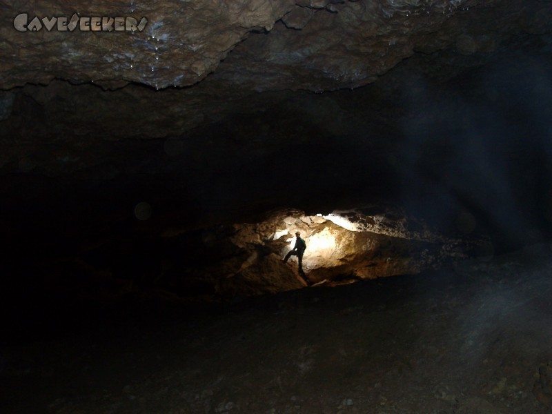 Bauernhöhle Lockenricht: Aber es geht noch größer.