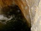 Brunneckerhöhle - Am Ende: Der obere Karstwasserspiegel.