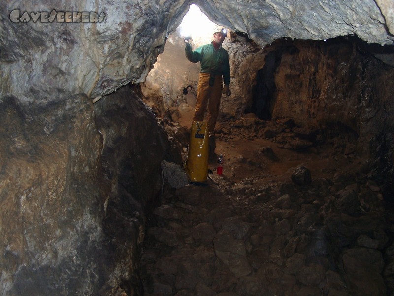 Brunnsteinhöhle: Brunnsteinhöhlenhaupthalle.