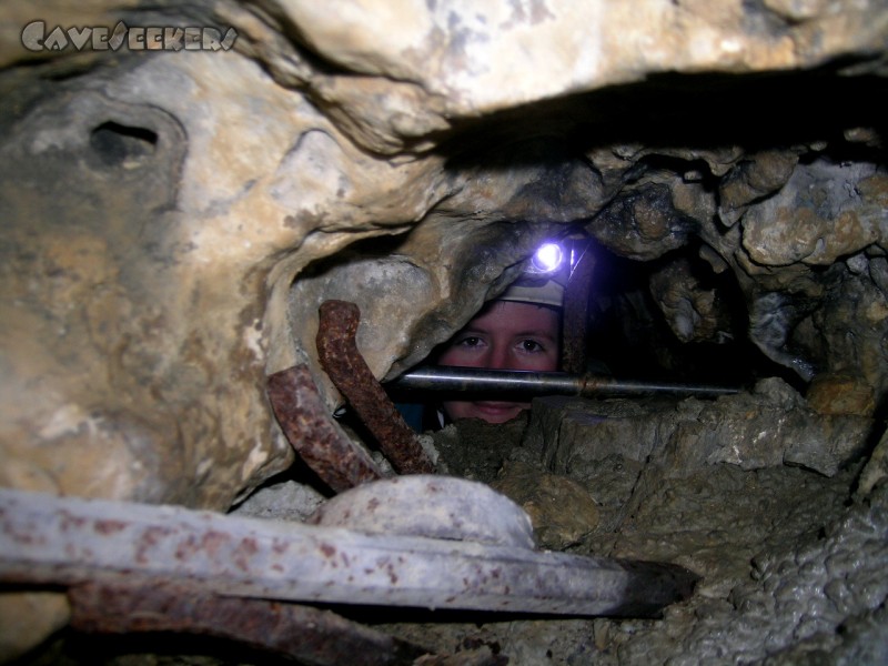 Brunnsteinhöhle: Heidenreich.