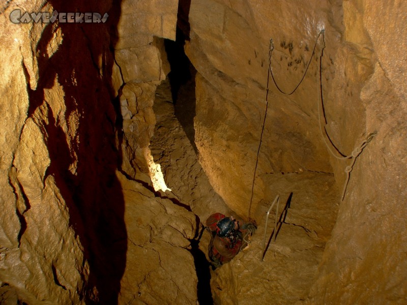 Buso della Pisatela: Der Klettersteig.