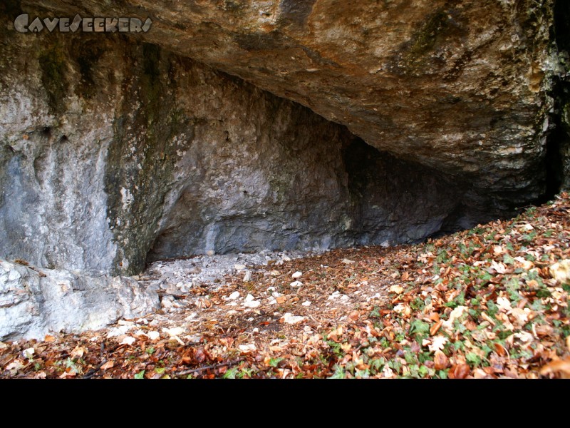 Christianengrotte: Der unscheinbare Eingang