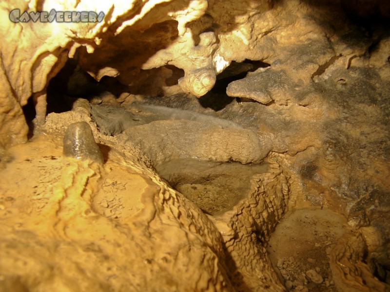 Doktorshöhle: Sinterterassen