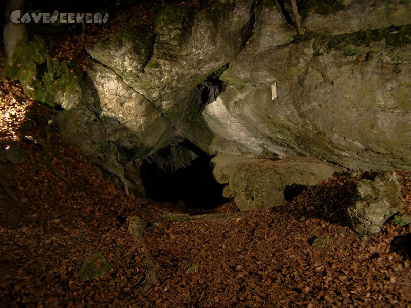 Doktorshöhle: Der Eingang