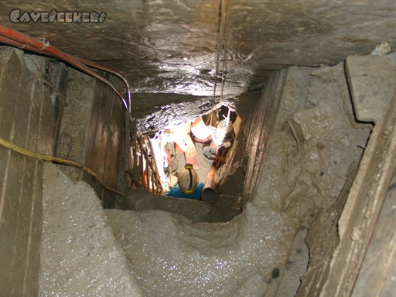 Donauhöhle: Noch eins weiter.