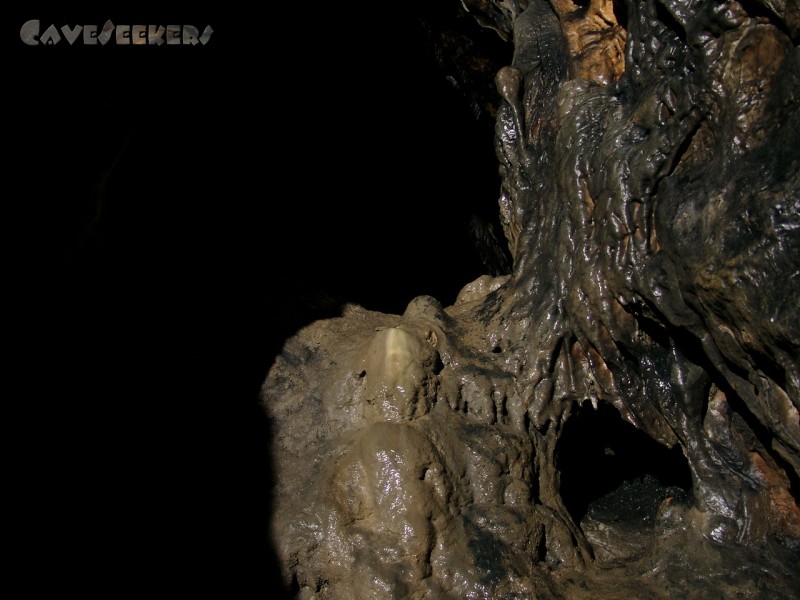 Dürrloch: Nicht nur schwarz, sondern auch dreckig.