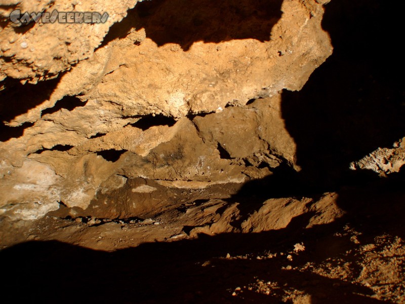 Eishölle: Die 'große' Halle mit Blick in Richtung der Fortse