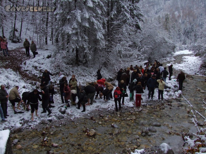 Eiskapelle: Herr Wipplinger kommt zu spät, die Russen sind schon da!