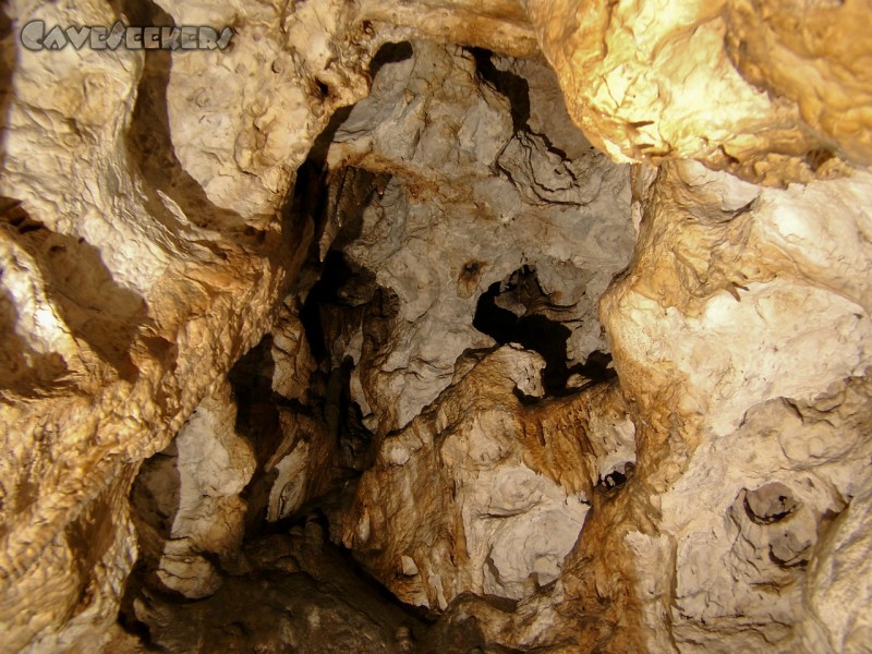 Esperhöhle: Der Blick nach oben