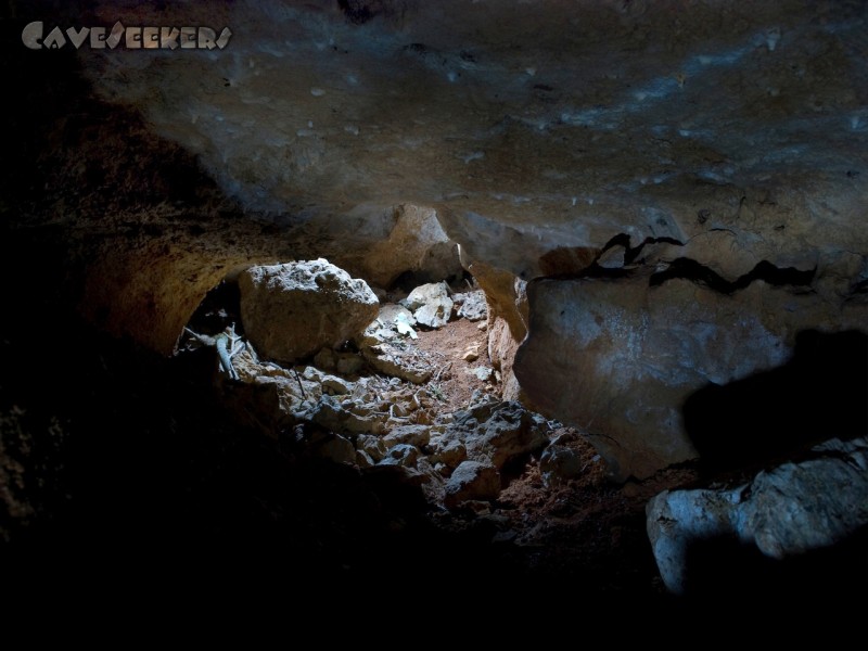 Euerwanger Höhle: Ein weiterer Zugang von innen