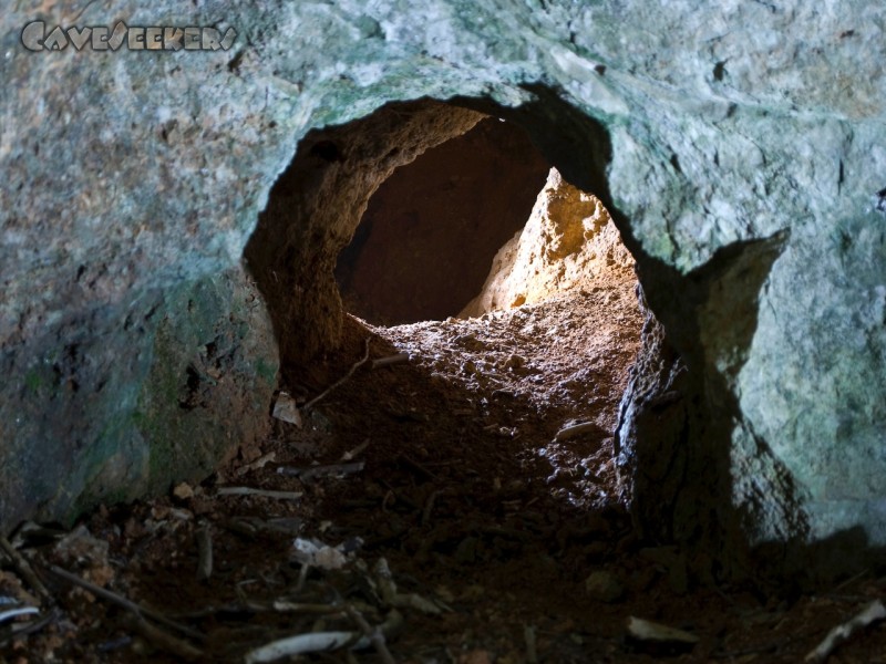 Euerwanger Höhle: 1. Zugang von außen