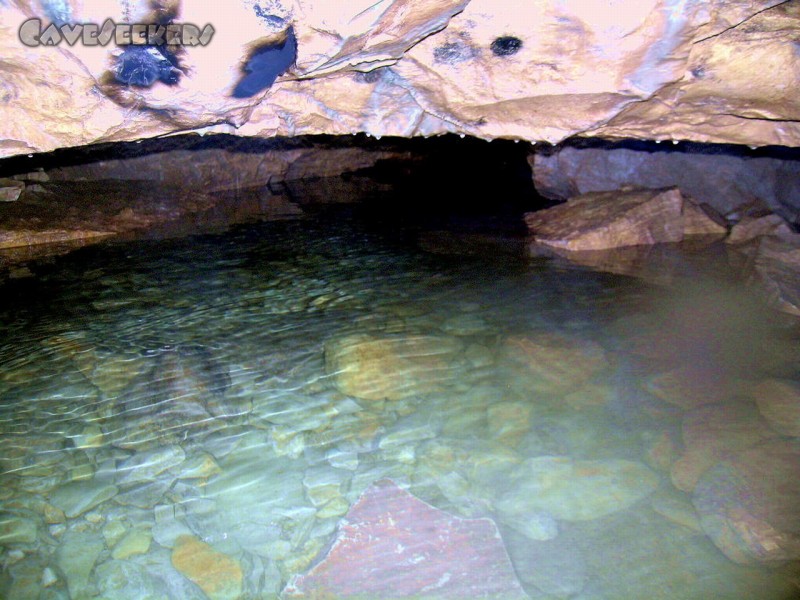 Falkensteiner Höhle: Buntgestein.