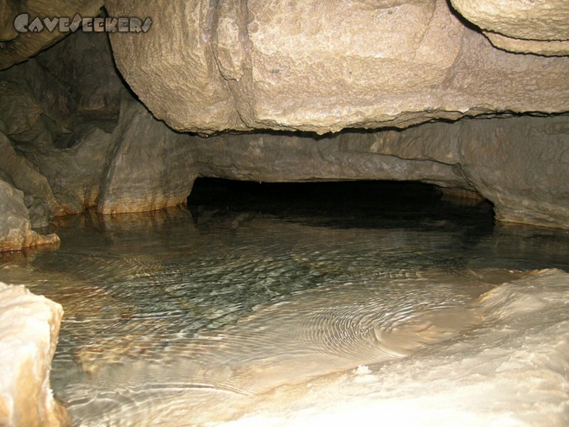 Falkensteiner Höhle: Das Waschbrett.