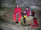 Falkensteiner Höhle - Erschöpfung - der Neo passt. Auch wenns einer mit Kapuze zu sein scheint.