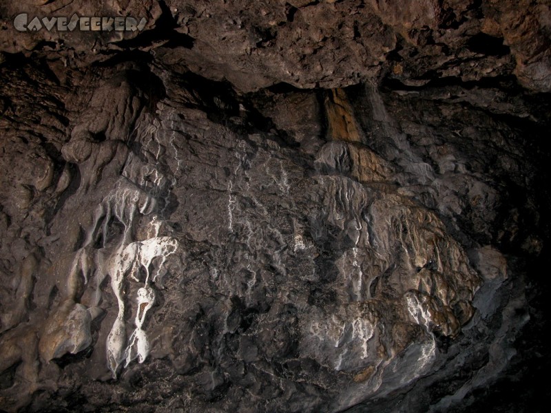 Fischerhöhle: Wandprofil