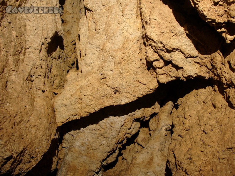 Franzosenloch H: Hängt zu hoch: Fledermaus.