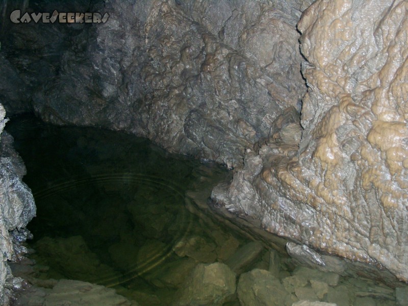 Frickenhöhle: Der Grund der Umkehr - eigentlich ganz harmlos...