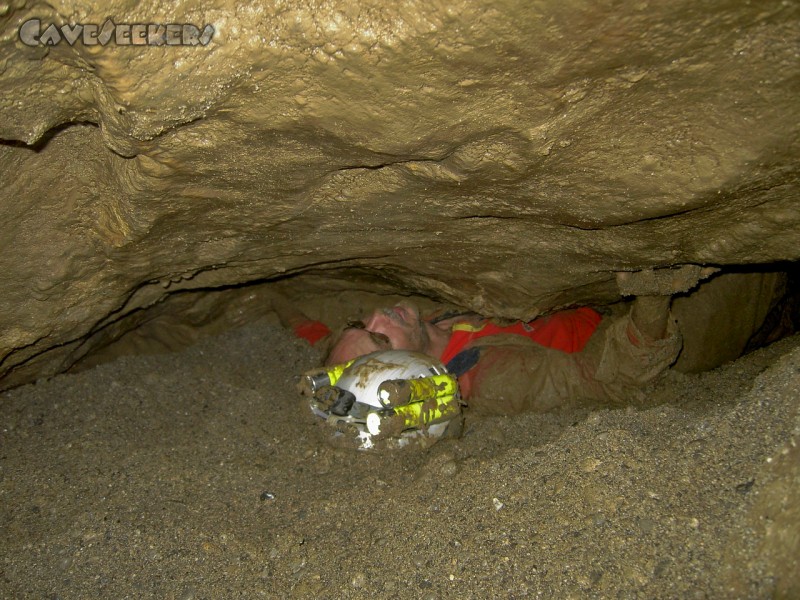 Fuchsloch Scharling: Steckengeblieben: Bunk im Glück bei Quergeburt und Steisslage.