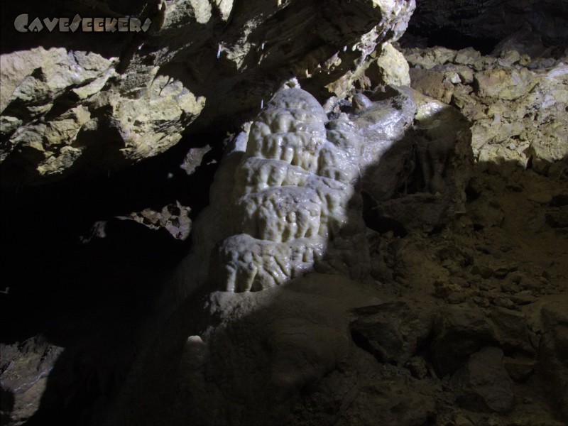 Geißberghöhle: Am Aufstieg