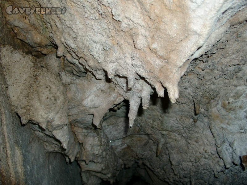 Große Spielberghöhle: Unberührt.