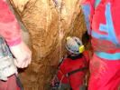 Große Spielberghöhle - In der Bildmitte: Jemand der 3 Sekunden vorher angekündigt hat, seinen Müller zu machen. Wir gehen mal in den Verzweiflungsschacht zum üben...