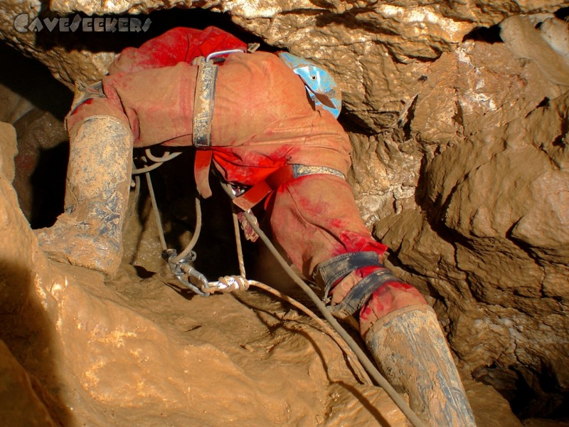 Große Spielberghöhle: Der Ire von unten.