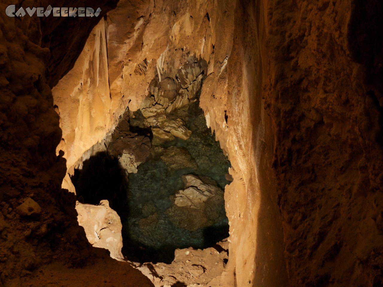 Grotta del Fico: Hier gräbt das Meer. Nicht so effizient wie der CaveSeeker. Aber mit entschieden mehr Ausdauer.