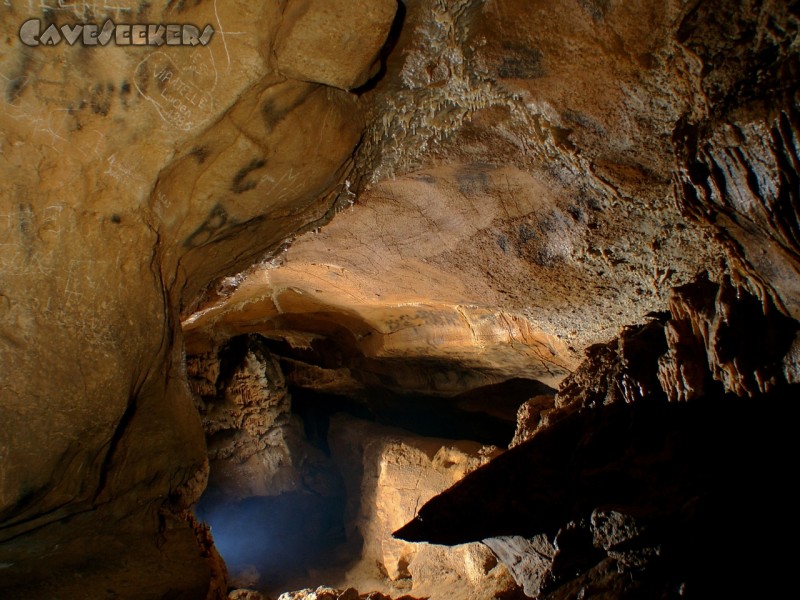 Grotte de Baume du Mont: Sehr schönes Profil.