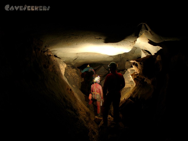 Grundlose Grube: Gangprofile Eingangsebene