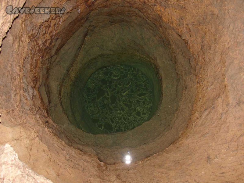 Hirlatzhöhle: Wassermühle, tiefer als es scheint.