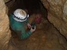 Höhle in Loch - Angenehm im Dreck gelagert, wird die Position überprüft.