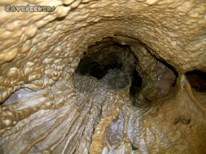 Hohberghöhle: Dieses Bild darf bei keiner Hohberghöhlenmission fehlen.