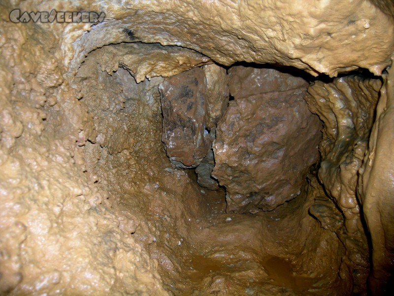 Hohberghöhle: Transportable Schicht.