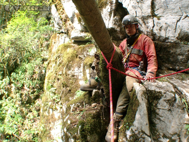 Kacna Jama: Herr Wolfram wartet auf seinen Einsatz