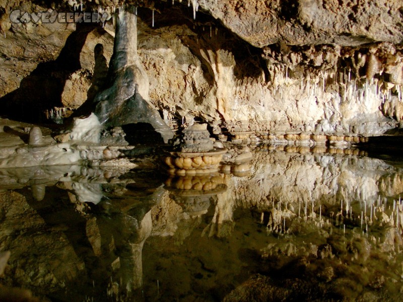 Kästnerhöhle: Keine Fotomontage. Alles echt.