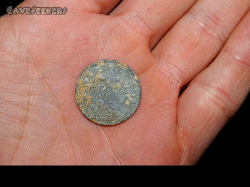 Kalkwerksloch: Münzfund. Pesahl im Glück.