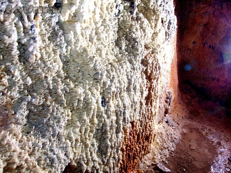 Kirchenkeller E.: Von Becken behaftete Wand