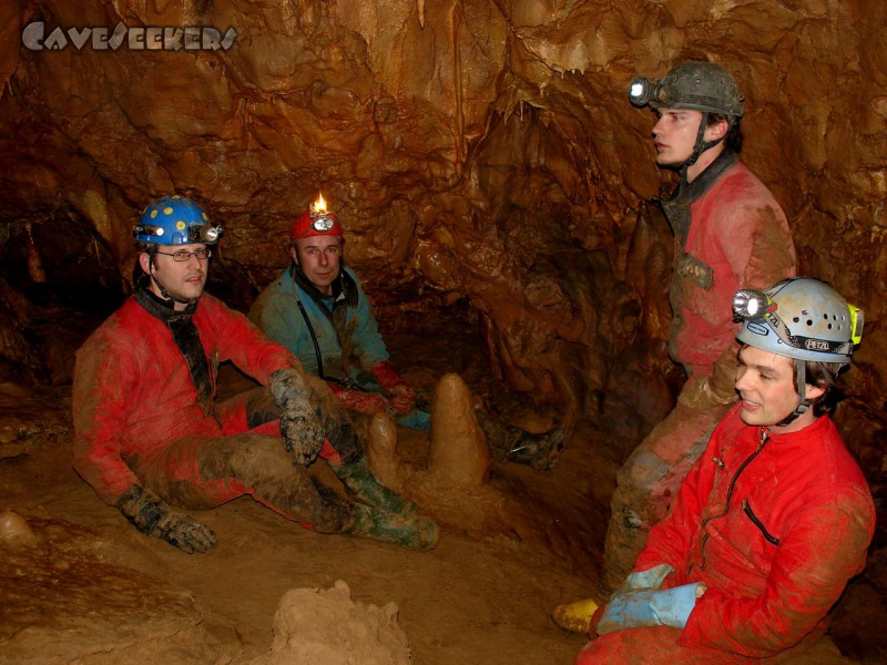 Klausenhöhlen: Ohne Worte.