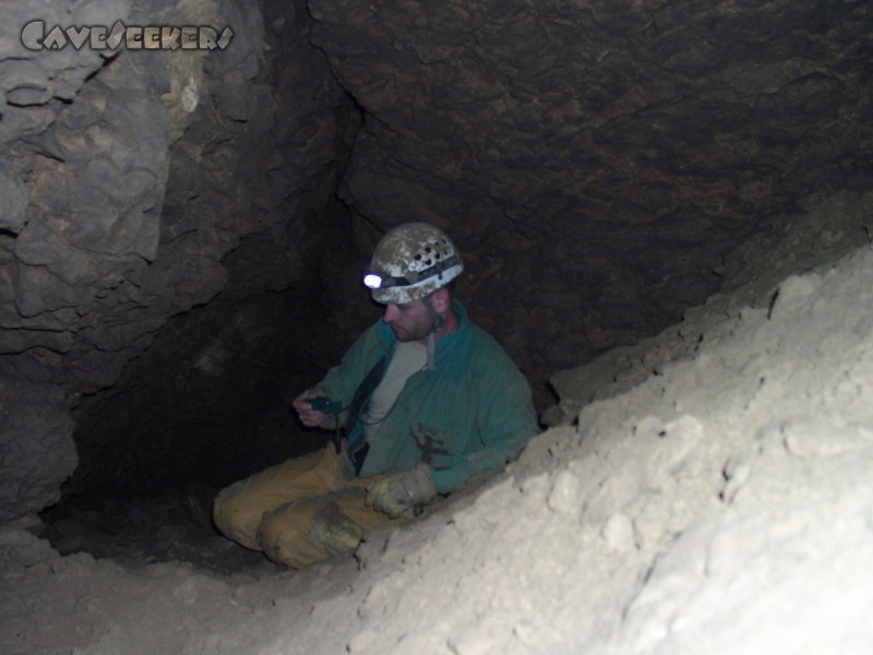 Lichtengrabenhöhle: Keine Peilung.