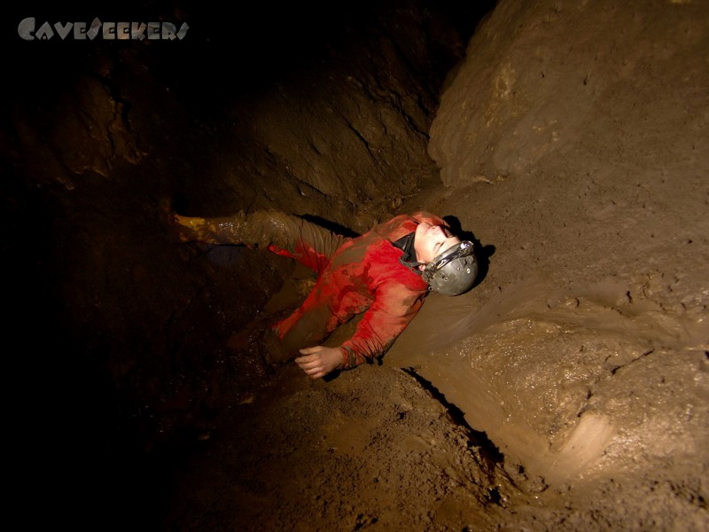 Lichtengrabenhöhle: Der Poser