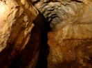 Meanderhöhle V. - Meanderhöhlenprofil - es meandert. Nur selten kann der Blick weiter als 5 Meter schweifen.