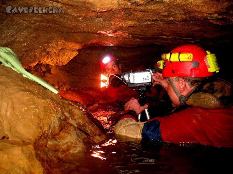 Mordloch: Arbeit im Bettelgang.