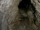 Pumperloch - Einsteigsloch von unten. Ca. 10 Meter tief.