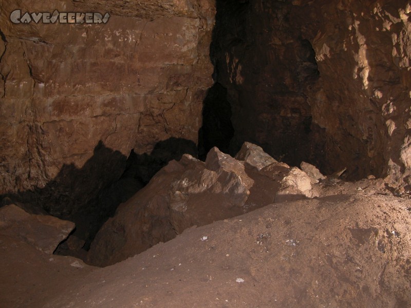 Rostnagelhöhle: Die erste grosse Halle.