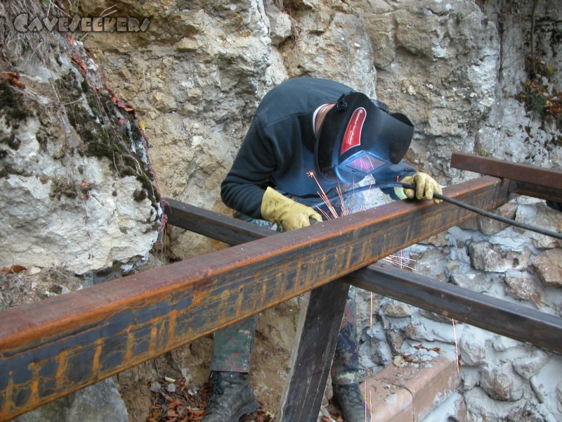 Rostnagelhöhle: Schweissen in Ekstase.