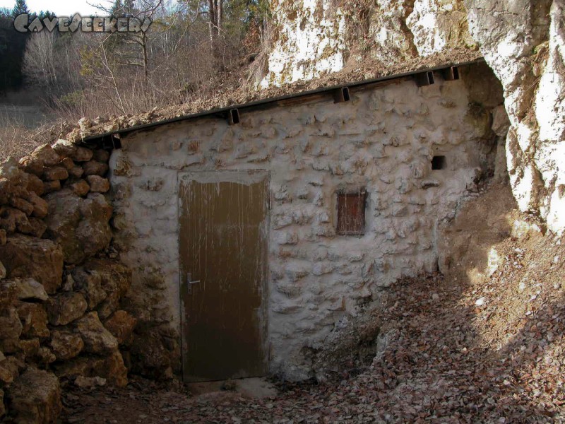 Rostnagelhöhle: Vorher.